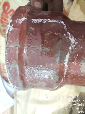 Damaged Stock of CI Pipes